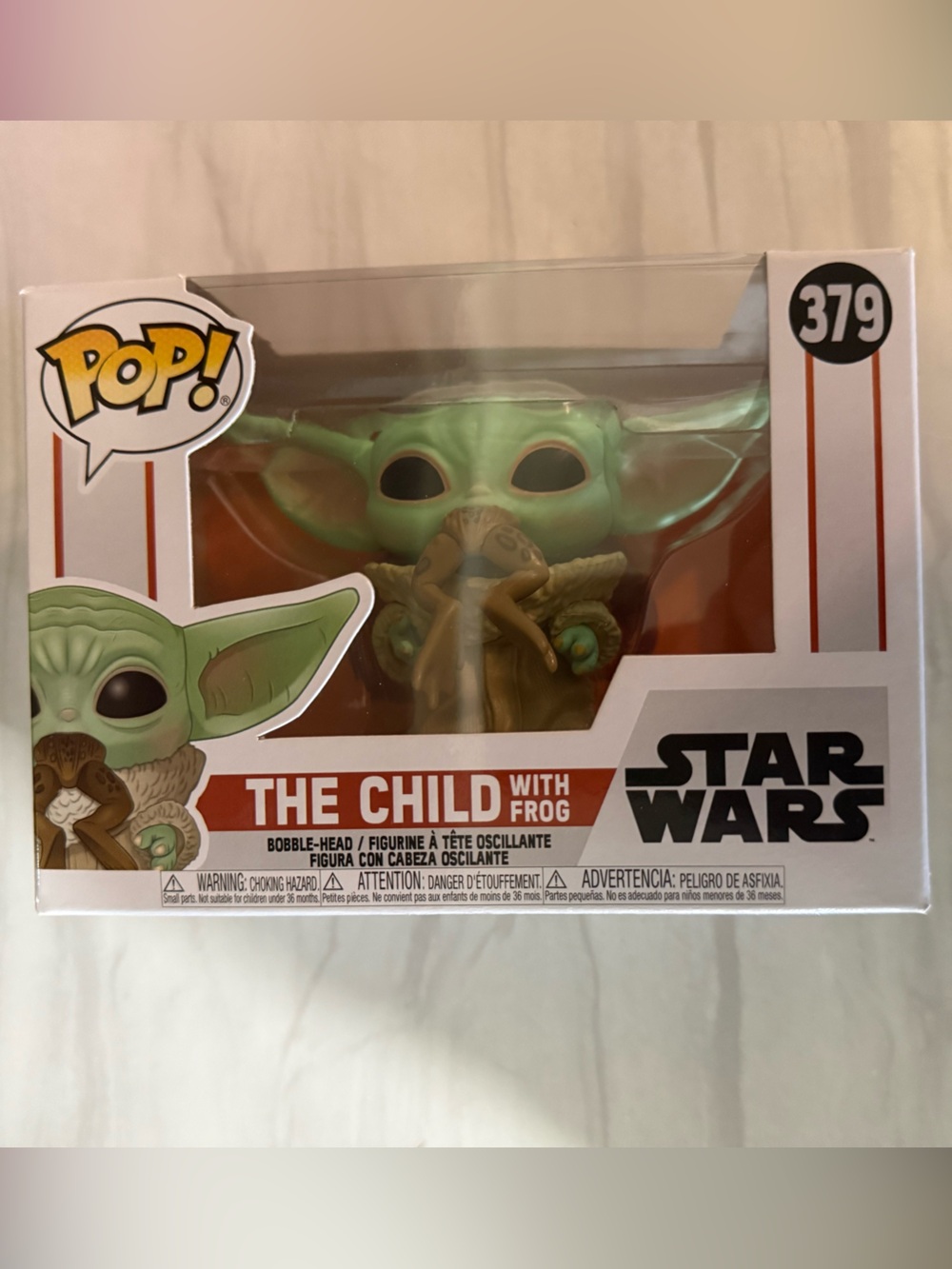 Funko Pop! Star Wars The Child with Frog - Green Vinyl Figure